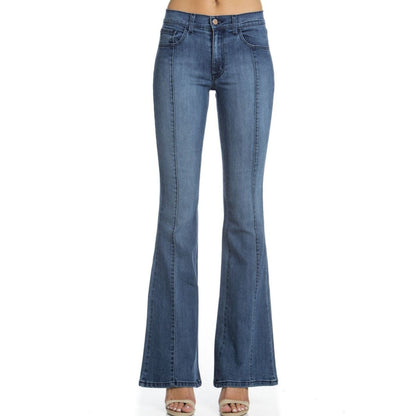 Rumor Has It Front Seam Flared Denim Jeans CLEARANCE FINAL SALE