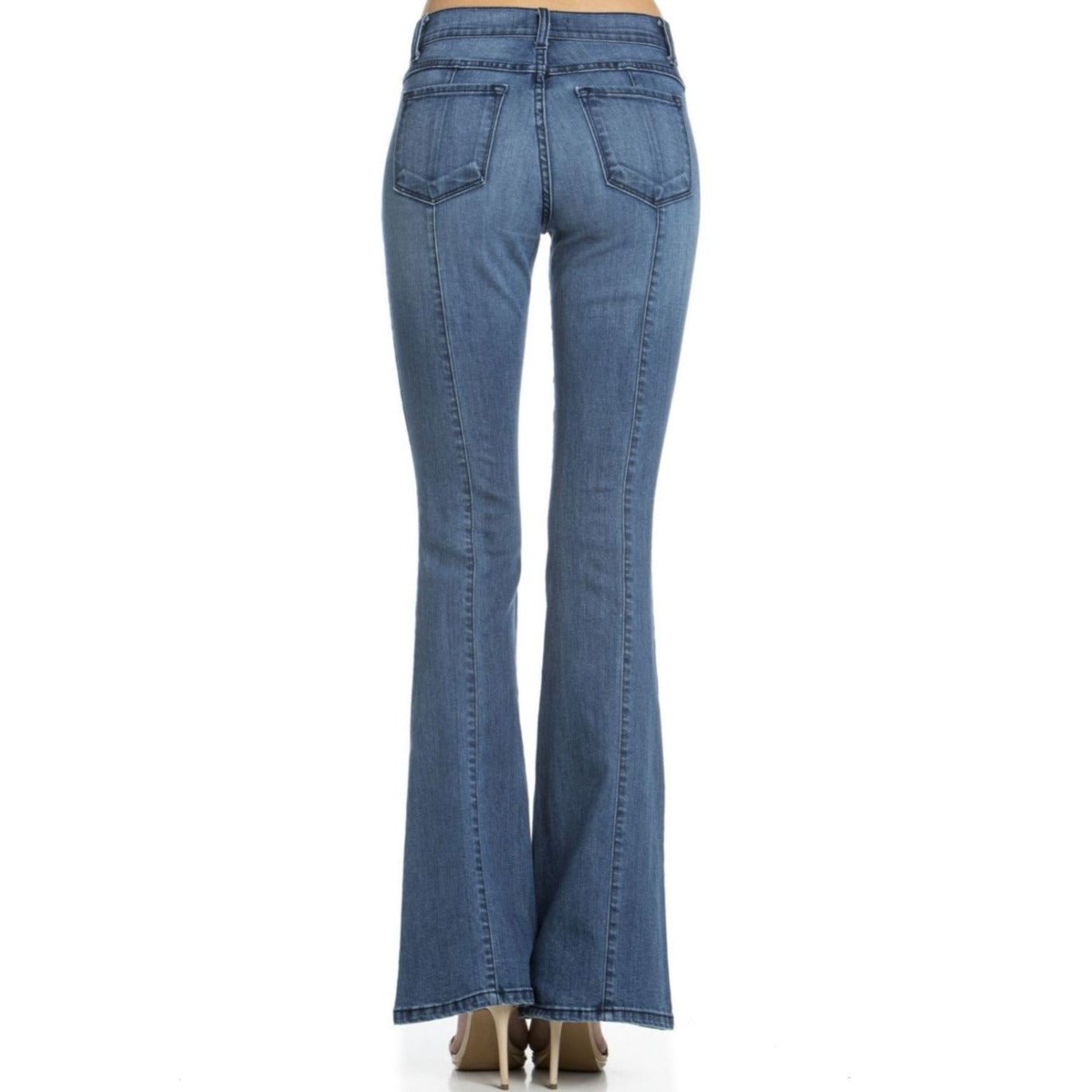 Rumor Has It Front Seam Flared Denim Jeans CLEARANCE FINAL SALE