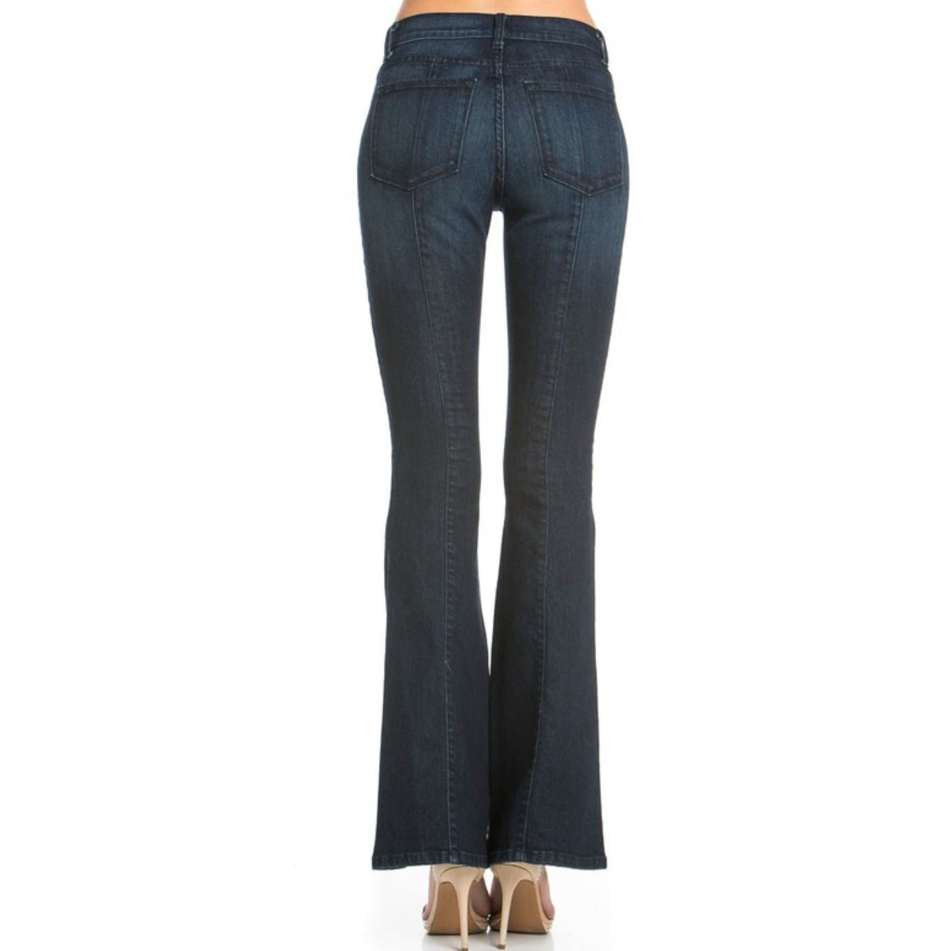 Rumor Has It Front Seam Flared Denim Jeans CLEARANCE FINAL SALE