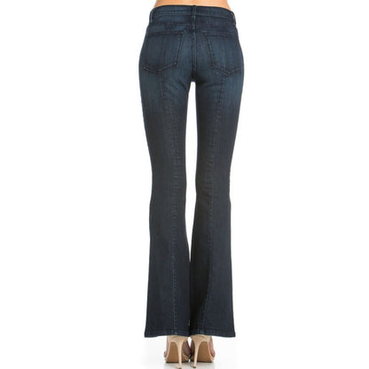 Rumor Has It Front Seam Flared Denim Jeans CLEARANCE FINAL SALE
