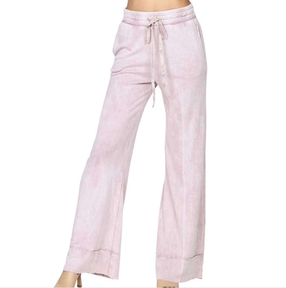 Soft Mineral Washed Relaxed Fit Pants