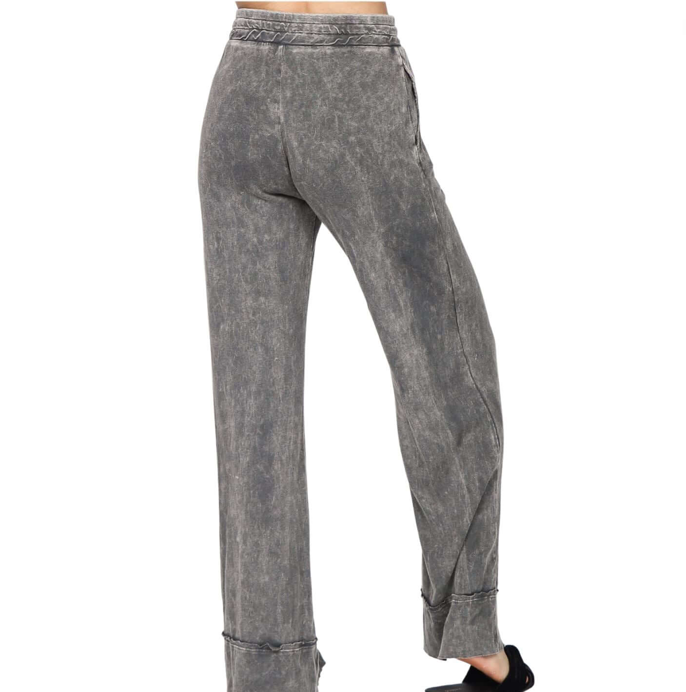 Soft Mineral Washed Relaxed Fit Pants