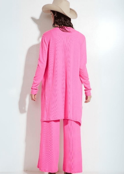3 Piece Heavenly Soft Fuchsia Loungewear Set CLEARANCE FINAL SALE