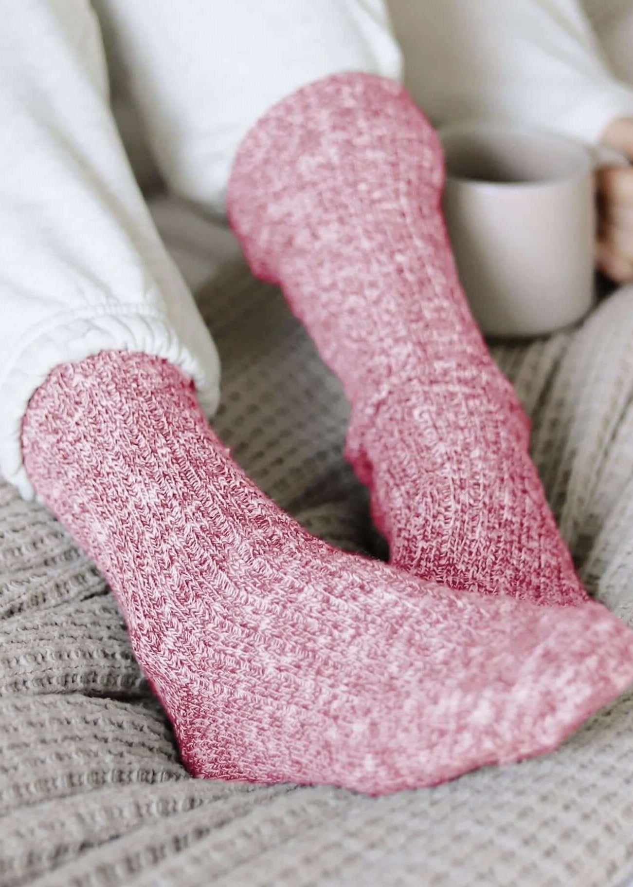 Cozy Cabin Socks Made in USA